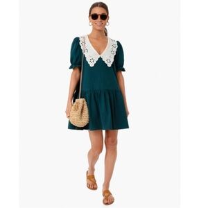 Pomander Place by Tuckernuck Kit Dress in Peacock Green - Size Medium